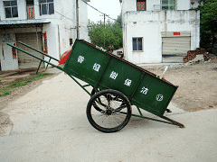 大垃圾板车
